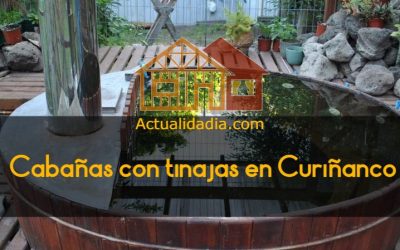 Cabañas con tinajas en Curiñanco