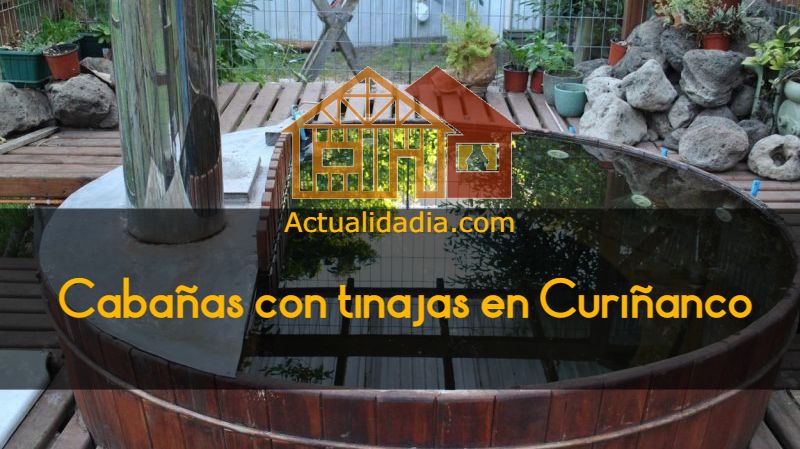 Cabañas con tinajas en Curiñanco