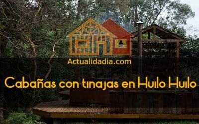 Cabañas con tinajas en Huilo Huilo