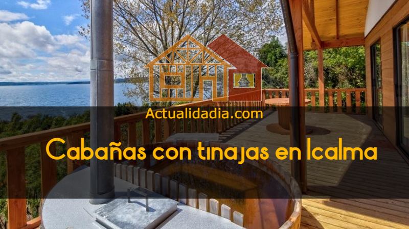 Cabañas con tinajas en Icalma