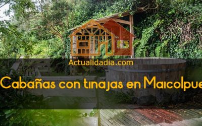 Cabañas con tinajas en Maicolpue