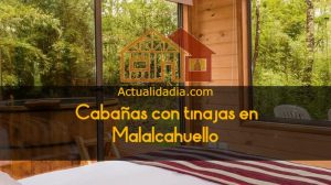 Cabañas con tinajas en Malalcahuello