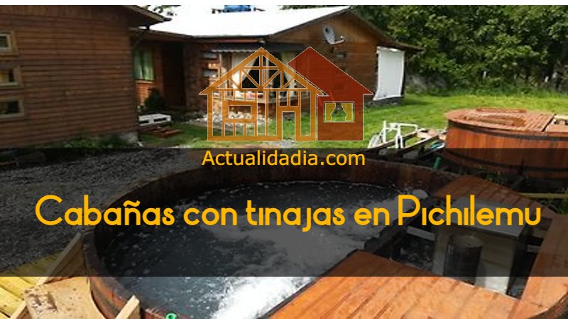 Cabañas con tinajas en Pichilemu