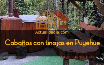 Cabañas con tinajas en Puyehue