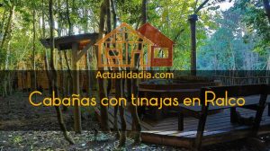 Cabañas con tinajas en Ralco