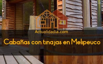 Cabañas con tinajas en melipeuco